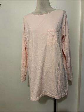 Victoria’s Secret Light Pink Vintage Nightgown/Lace cuffs sz L
